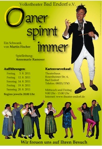 Plakat lustiges Stück 2011